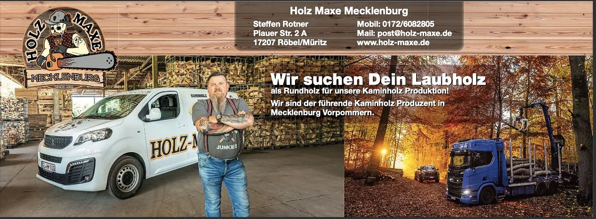 Wir suchen Dein Laubholz